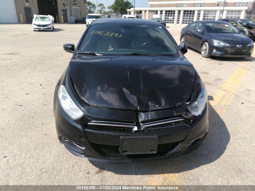 2013 Dodge Dart Limited VIN: 1C3CDFCA7DD203849 Lot: 20165398