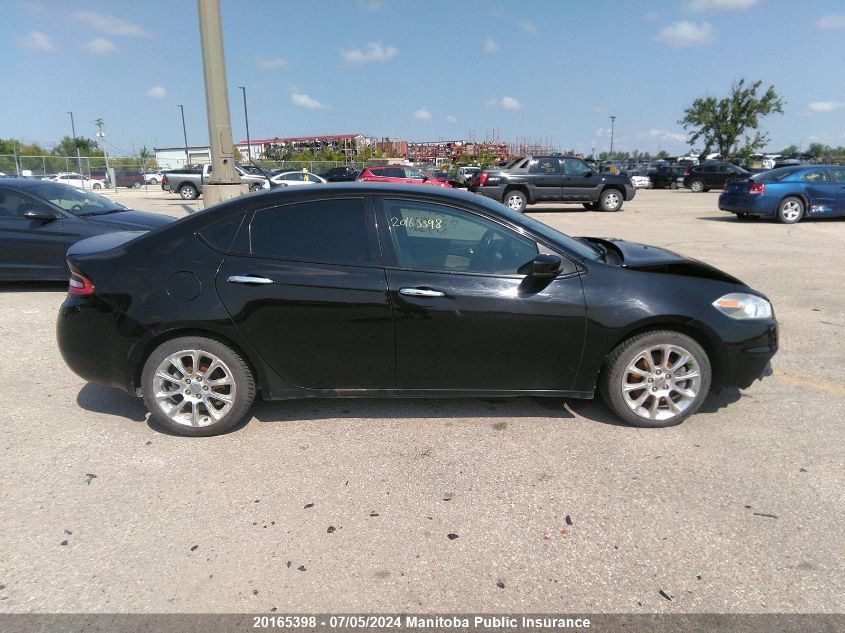 2013 Dodge Dart Limited VIN: 1C3CDFCA7DD203849 Lot: 20165398