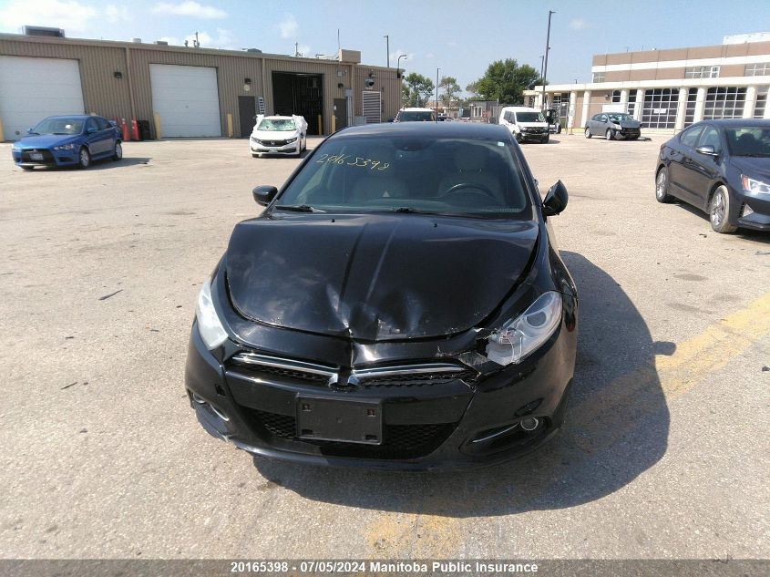 2013 Dodge Dart Limited VIN: 1C3CDFCA7DD203849 Lot: 20165398