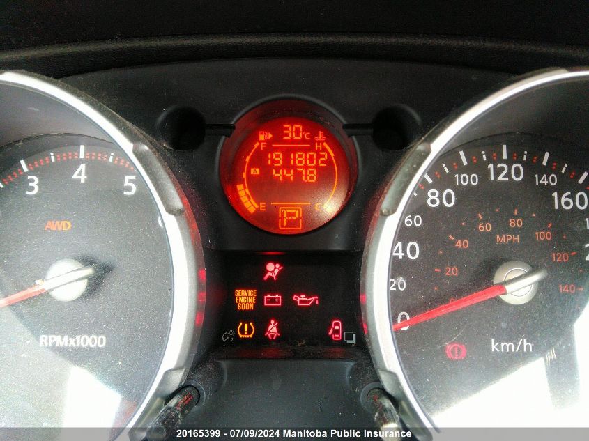 2009 Nissan Rogue Sl VIN: JN8AS58V89W173453 Lot: 20165399