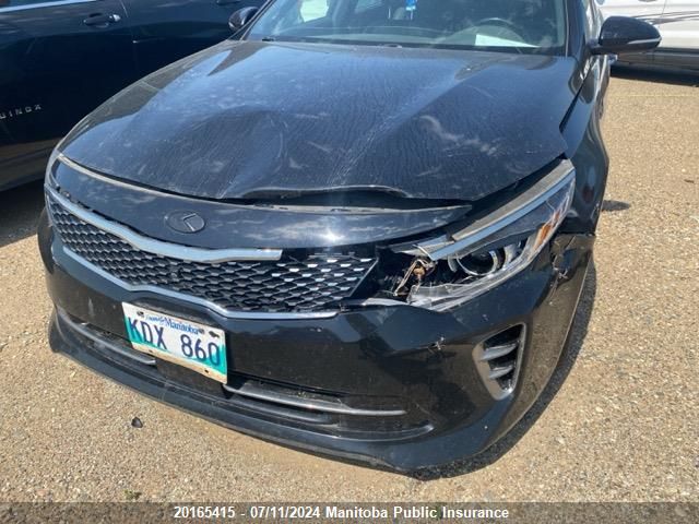 2016 Kia Optima Sxl Turbo VIN: 5XXGV4L26GG011257 Lot: 20165415