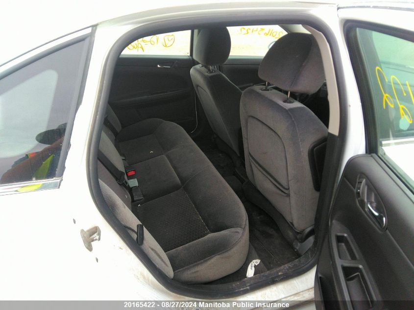 2012 Chevrolet Impala Lt V6 VIN: 2G1WB5E38C1224851 Lot: 20165422