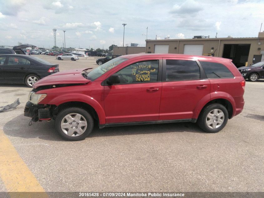 2012 Dodge Journey Cvp VIN: 3C4PDCAB6CT278185 Lot: 20165428