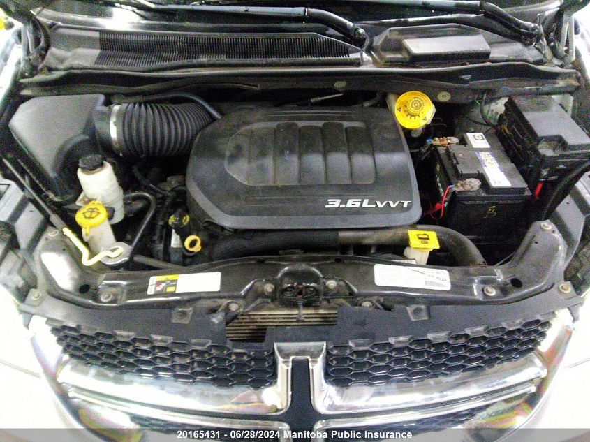 2014 Dodge Grand Caravan Se VIN: 2C4RDGBG7ER415585 Lot: 20165431