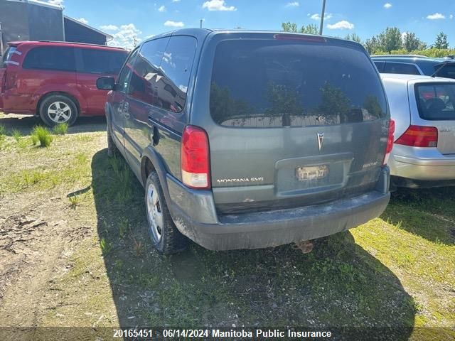 2006 Pontiac Montana Sv6 VIN: 1GMDU03L06D234891 Lot: 20165451