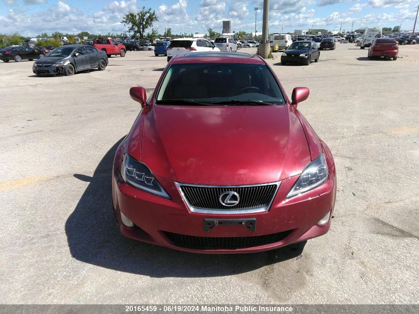 2006 Lexus Is 250 VIN: JTHCK262365003416 Lot: 20165459