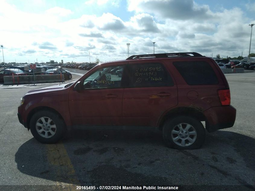 2011 Mazda Tribute Gs V6 VIN: 4F2CY0GG7BKM04963 Lot: 20165495