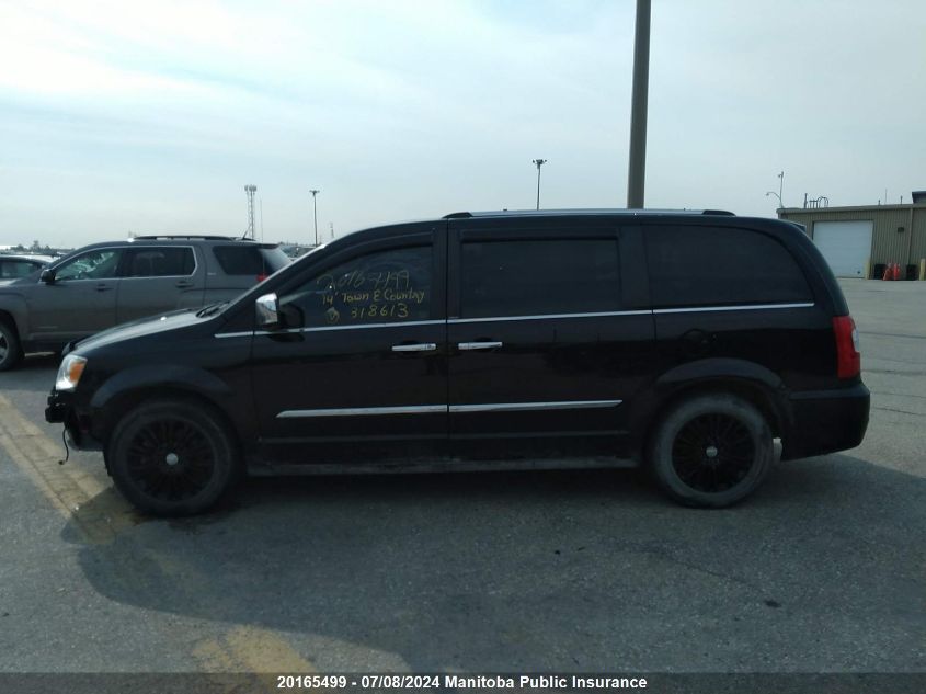 2014 Chrysler Town & Country Limited VIN: 2C4RC1GG4ER318613 Lot: 20165499