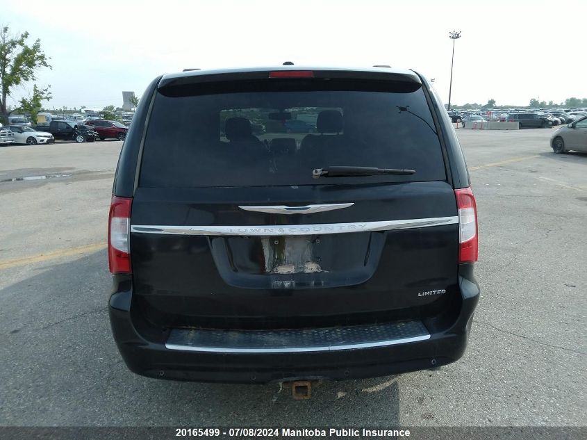 2014 Chrysler Town & Country Limited VIN: 2C4RC1GG4ER318613 Lot: 20165499