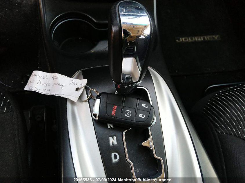 2015 Dodge Journey Limited VIN: 3C4PDCCG6FT685789 Lot: 20165535