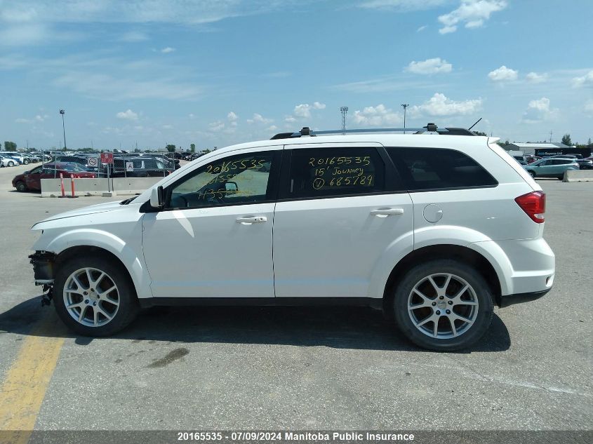 2015 Dodge Journey Limited VIN: 3C4PDCCG6FT685789 Lot: 20165535
