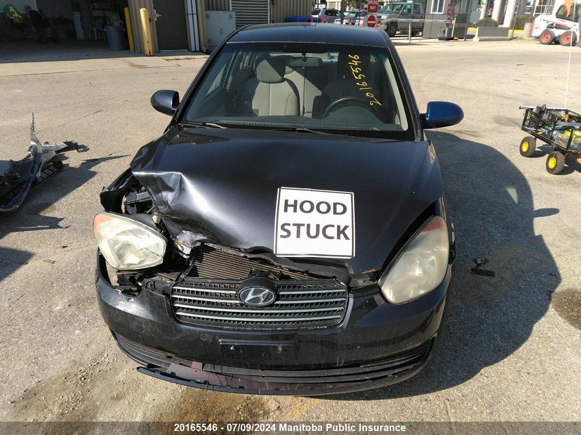 2008 Hyundai Accent Gl VIN: KMHCN45C88U242785 Lot: 20165546