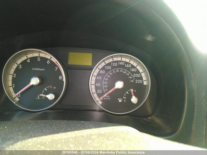 2008 Hyundai Accent Gl VIN: KMHCN45C88U242785 Lot: 20165546