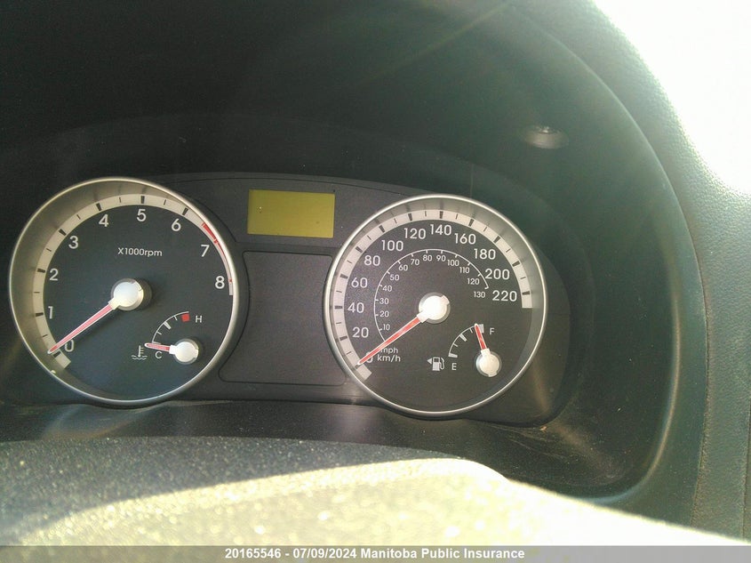 2008 Hyundai Accent Gl VIN: KMHCN45C88U242785 Lot: 20165546