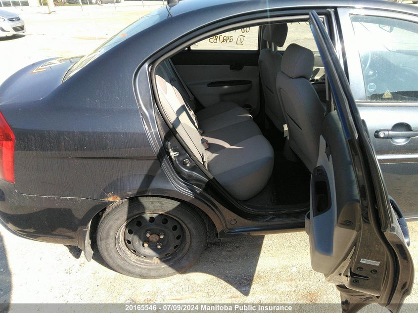 2008 Hyundai Accent Gl VIN: KMHCN45C88U242785 Lot: 20165546