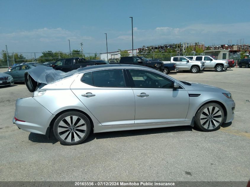 2013 Kia Optima Sx Turbo VIN: KNAGR4A61D5393155 Lot: 20165556