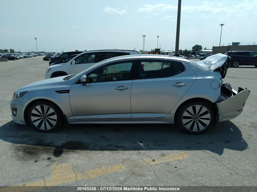 2013 Kia Optima Sx Turbo VIN: KNAGR4A61D5393155 Lot: 20165556