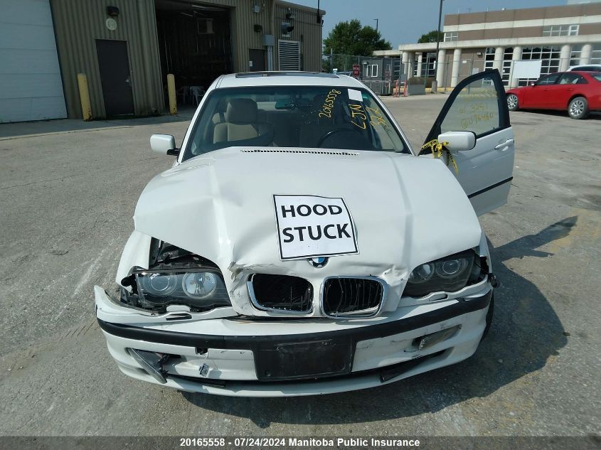 2001 BMW 325I VIN: WBAAV334X1FU96460 Lot: 20165558