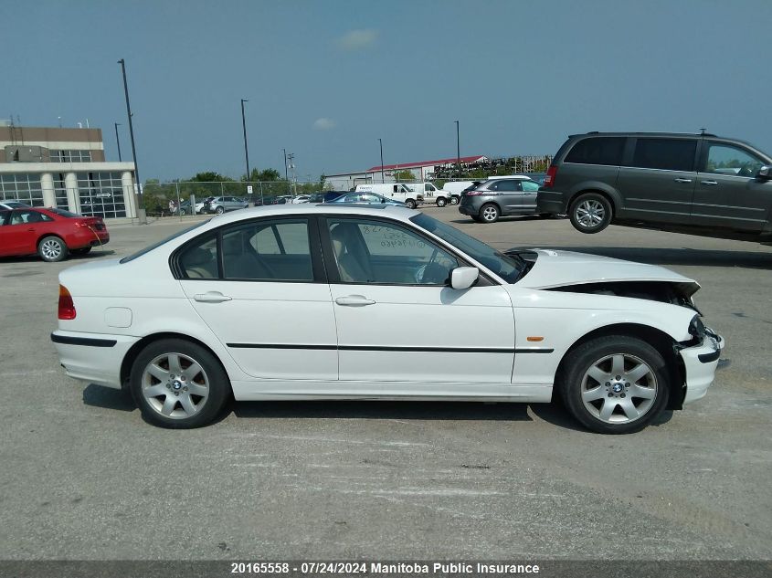 2001 BMW 325I VIN: WBAAV334X1FU96460 Lot: 20165558