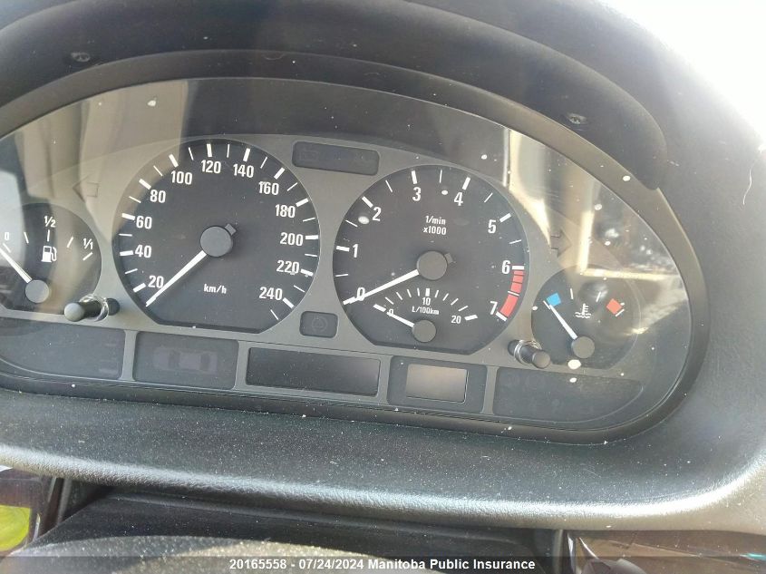 2001 BMW 325I VIN: WBAAV334X1FU96460 Lot: 20165558