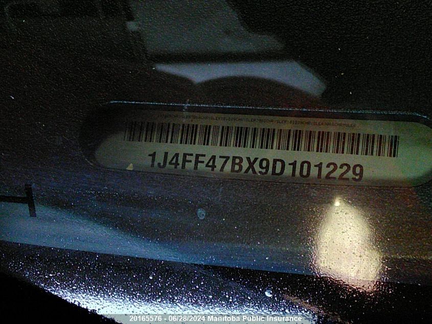 2009 Jeep Compass North VIN: 1J4FF47BX9D101229 Lot: 20165576