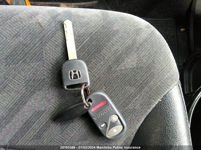 2003 Honda Cr-V Ex VIN: JHLRD78863C801973 Lot: 20165586