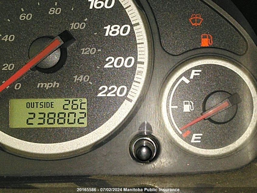 2003 Honda Cr-V Ex VIN: JHLRD78863C801973 Lot: 20165586