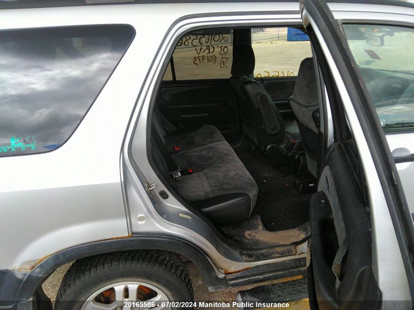 2003 Honda Cr-V Ex VIN: JHLRD78863C801973 Lot: 20165586