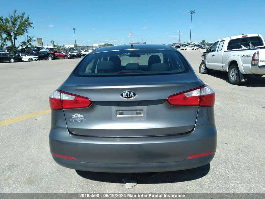 2016 Kia Forte Lx VIN: KNAFX4A63G5500292 Lot: 20165590