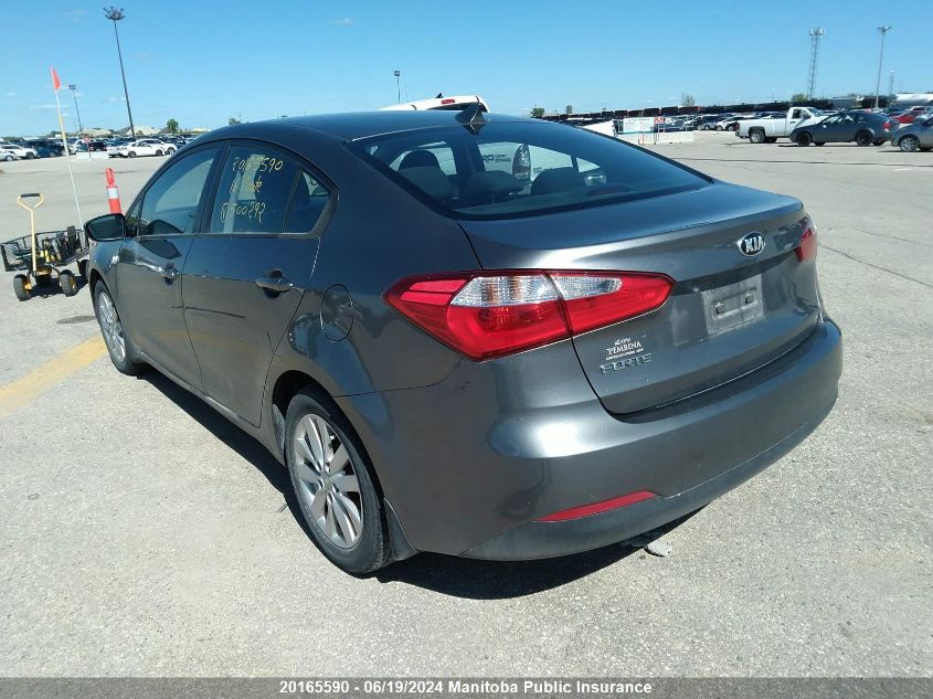 2016 Kia Forte Lx VIN: KNAFX4A63G5500292 Lot: 20165590