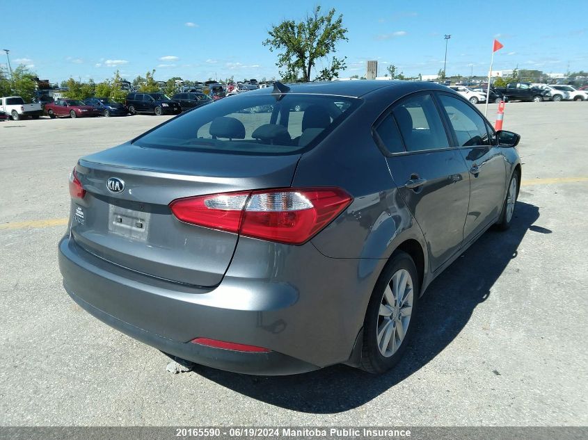 2016 Kia Forte Lx VIN: KNAFX4A63G5500292 Lot: 20165590