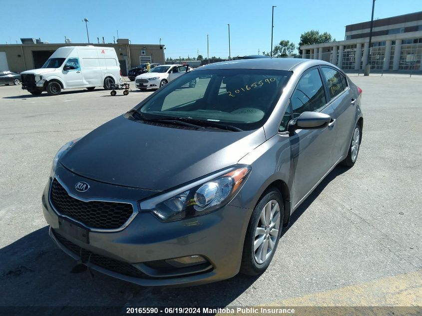 2016 Kia Forte Lx VIN: KNAFX4A63G5500292 Lot: 20165590