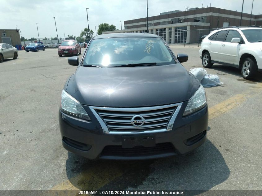 2013 Nissan Sentra 1.8 Sv VIN: 3N1AB7AP5DL758804 Lot: 20165591