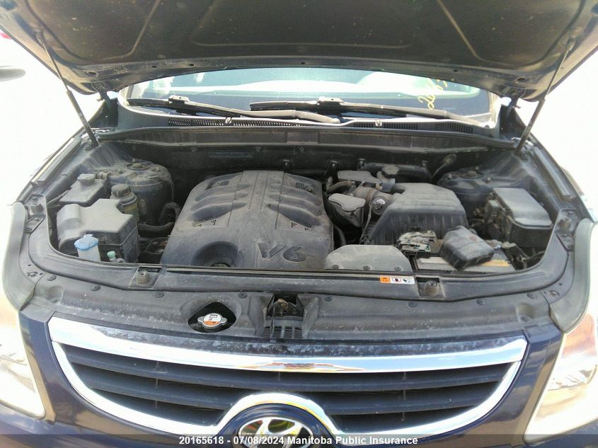 2012 Hyundai Veracruz Gl V6 VIN: KM8NU4CC1CU189712 Lot: 20165618