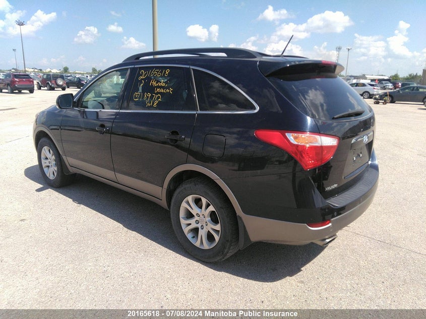 2012 Hyundai Veracruz Gl V6 VIN: KM8NU4CC1CU189712 Lot: 20165618