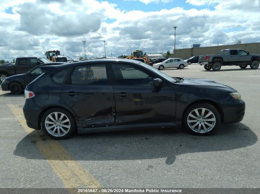 2008 Subaru Impreza Wrx VIN: JF1GH75648G819213 Lot: 20165647