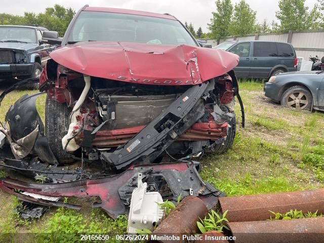 2017 Ford Explorer Xlt VIN: 1FM5K8D87HGC64023 Lot: 20165650