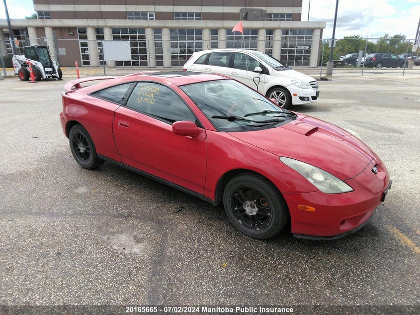 2001 Toyota Celica Gt VIN: JTDDR32T210093167 Lot: 20165665
