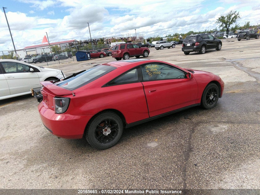 2001 Toyota Celica Gt VIN: JTDDR32T210093167 Lot: 20165665