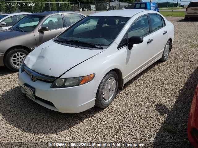 2008 Honda Civic Dx-G VIN: 2HGFA15468H014311 Lot: 20165668