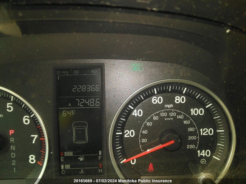 2007 Honda Cr-V Ex-L VIN: JHLRE48797C111725 Lot: 20165669