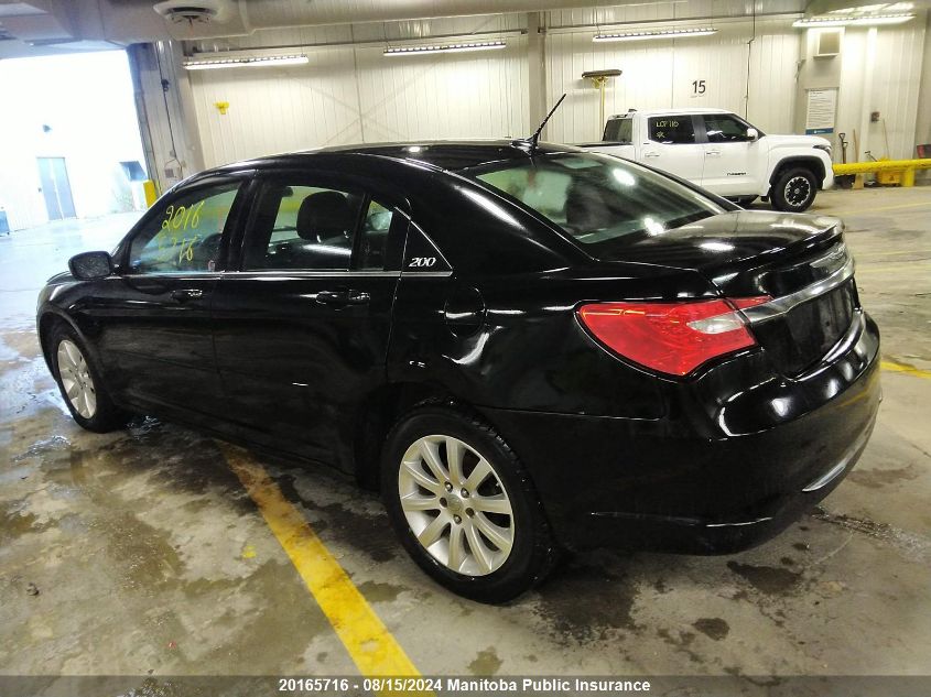 2013 Chrysler 200 Lx VIN: 1C3CCBAB1DN508622 Lot: 20165716