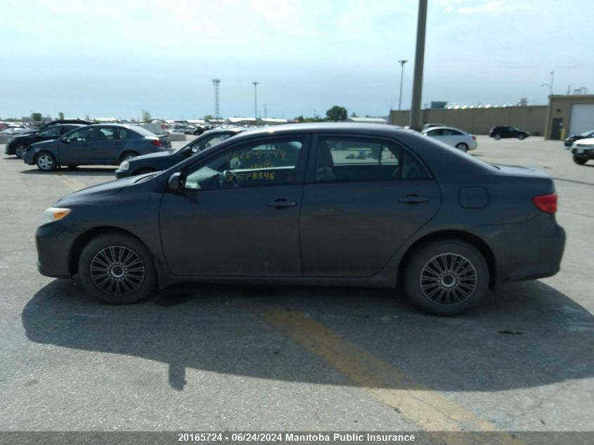 2011 Toyota Corolla Ce VIN: 2T1BU4EE6BC578346 Lot: 20165724