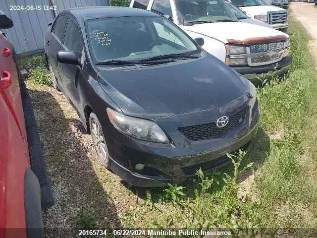 2009 Toyota Corolla S VIN: 2T1BU40E59C086697 Lot: 20165734