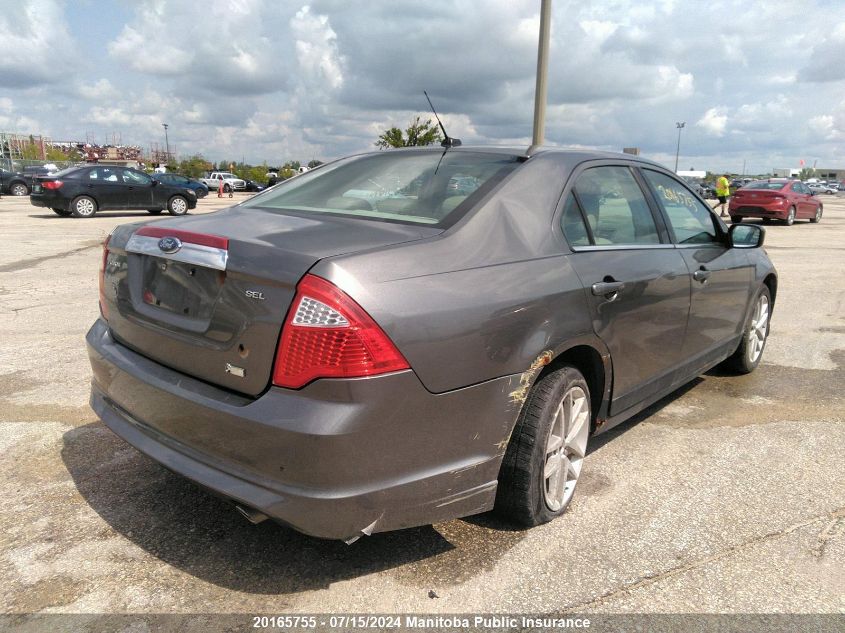 2010 Ford Fusion Sel V6 VIN: 3FAHP0JG7AR136708 Lot: 20165755
