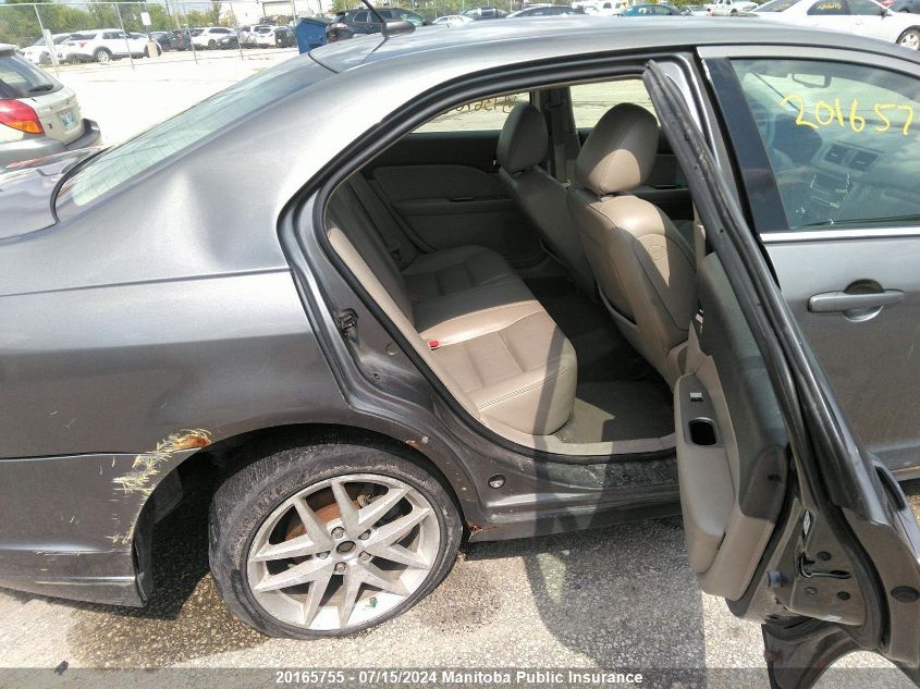 2010 Ford Fusion Sel V6 VIN: 3FAHP0JG7AR136708 Lot: 20165755