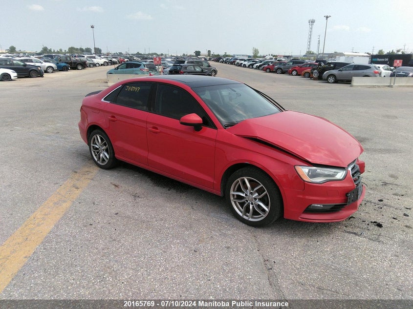 2016 Audi A3 2.0T Quattro VIN: WAUB8GFF1G1017798 Lot: 20165769