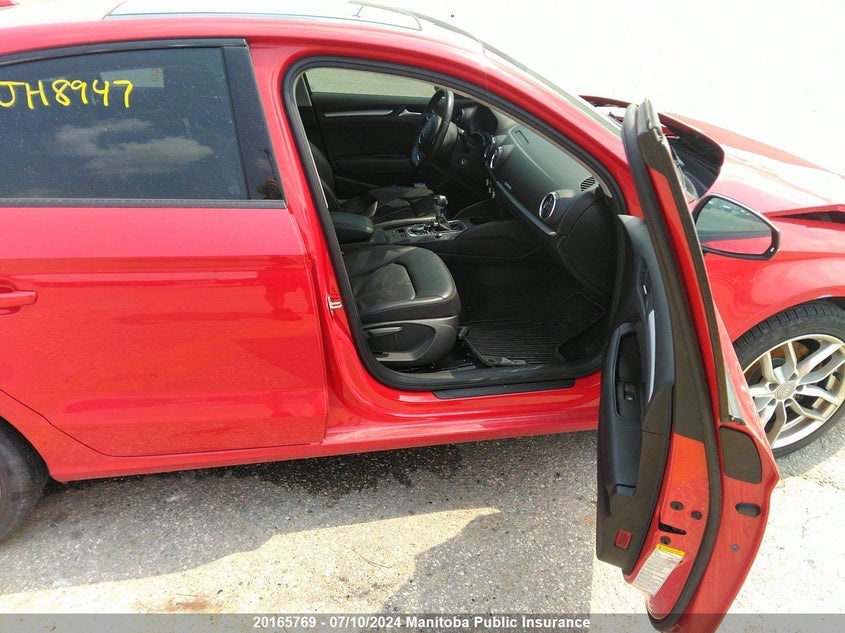 2016 Audi A3 2.0T Quattro VIN: WAUB8GFF1G1017798 Lot: 20165769