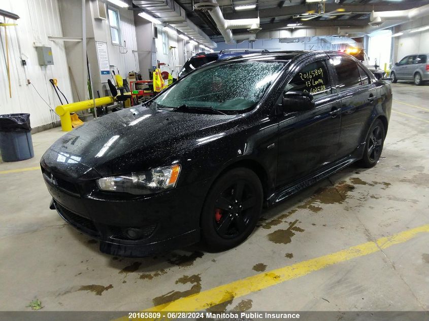 2013 Mitsubishi Lancer Es VIN: JA32U2FU2DU602589 Lot: 20165809