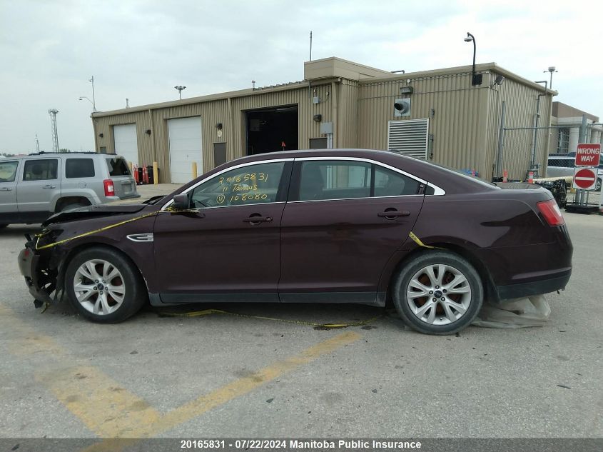 2011 Ford Taurus Sel VIN: 1FAHP2EW4BG108080 Lot: 20165831